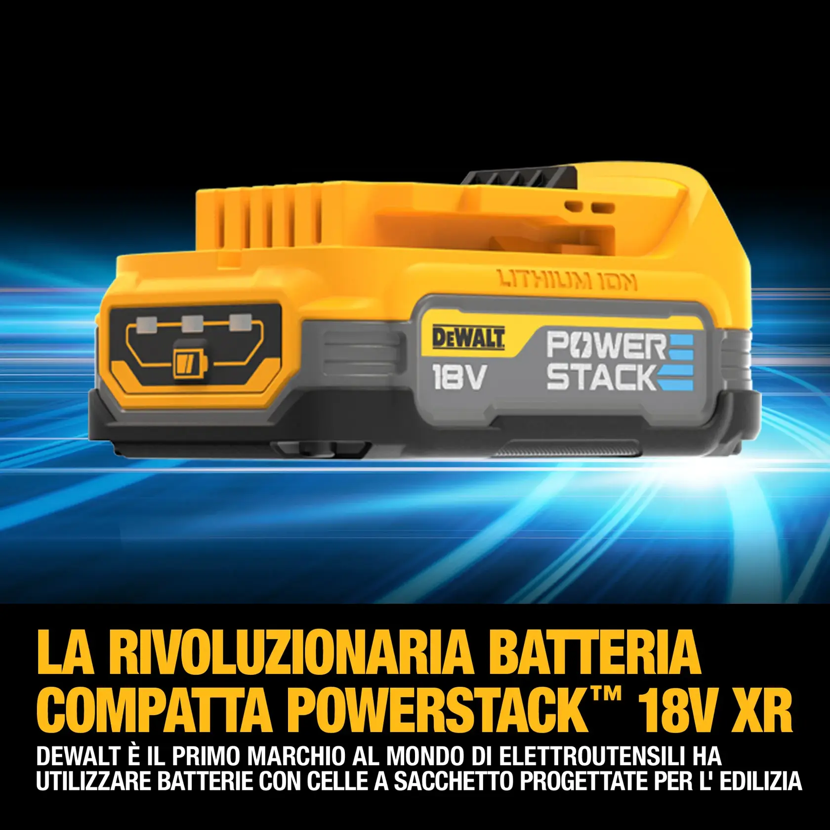 AVVITATORE IMPULSI COMPATTO 1/2" BRUSHLESS XR 18V POWERSTACK
