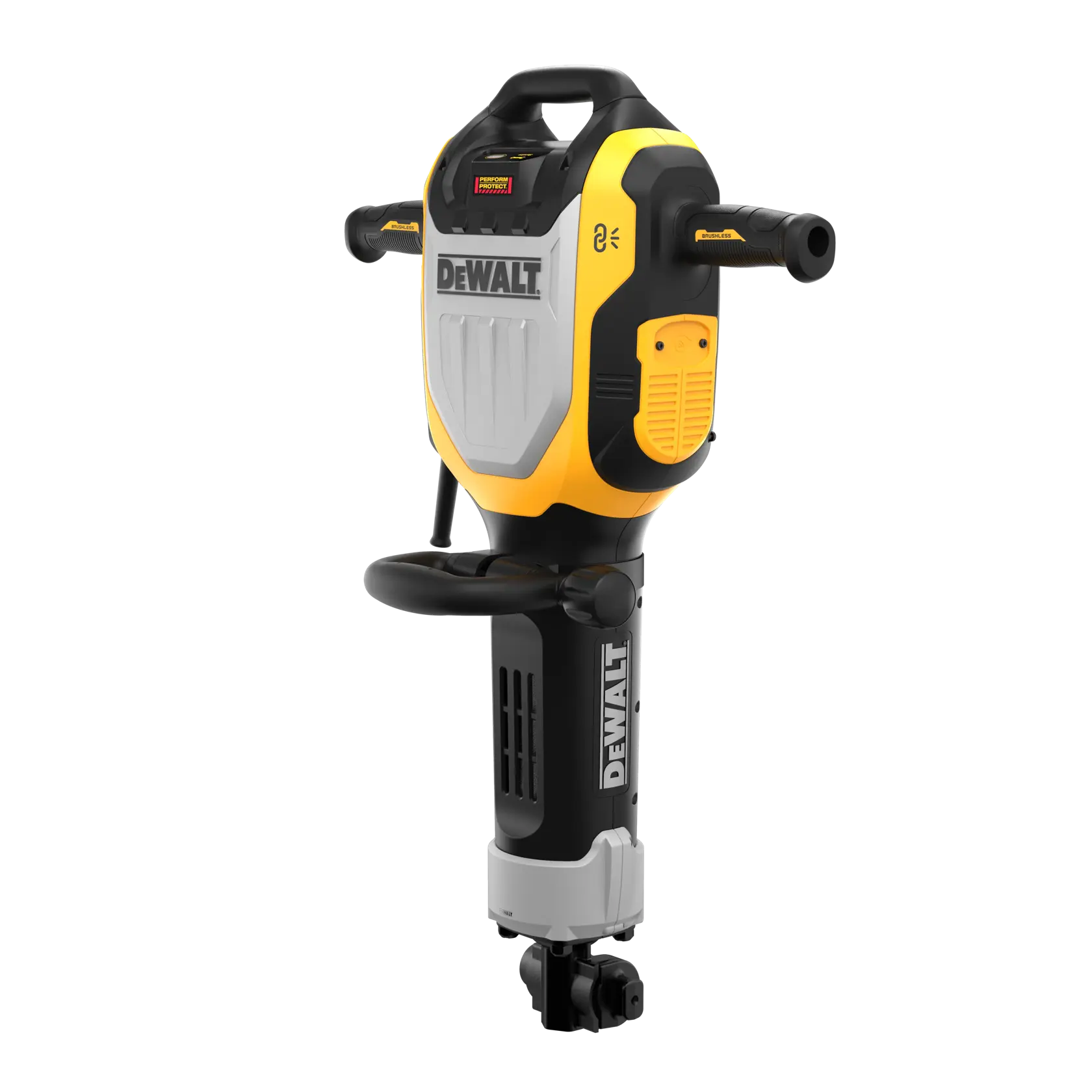 Martello DEWALT per fotografia, SKUs D25966, D25966K, D25966-B2; design giallo e nero.