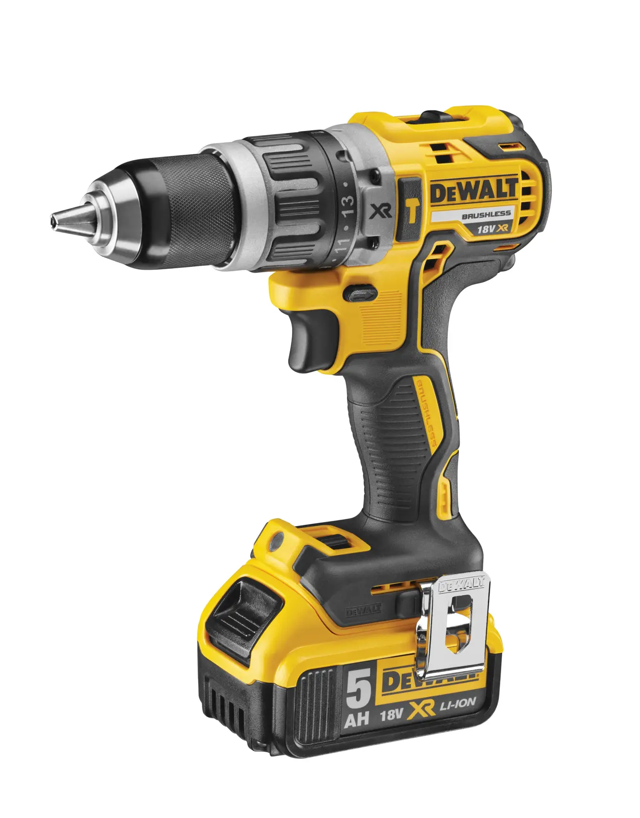Trapano Avvitatore con Percussione XR Litio 18V 5.0Ah BRUSHLESS