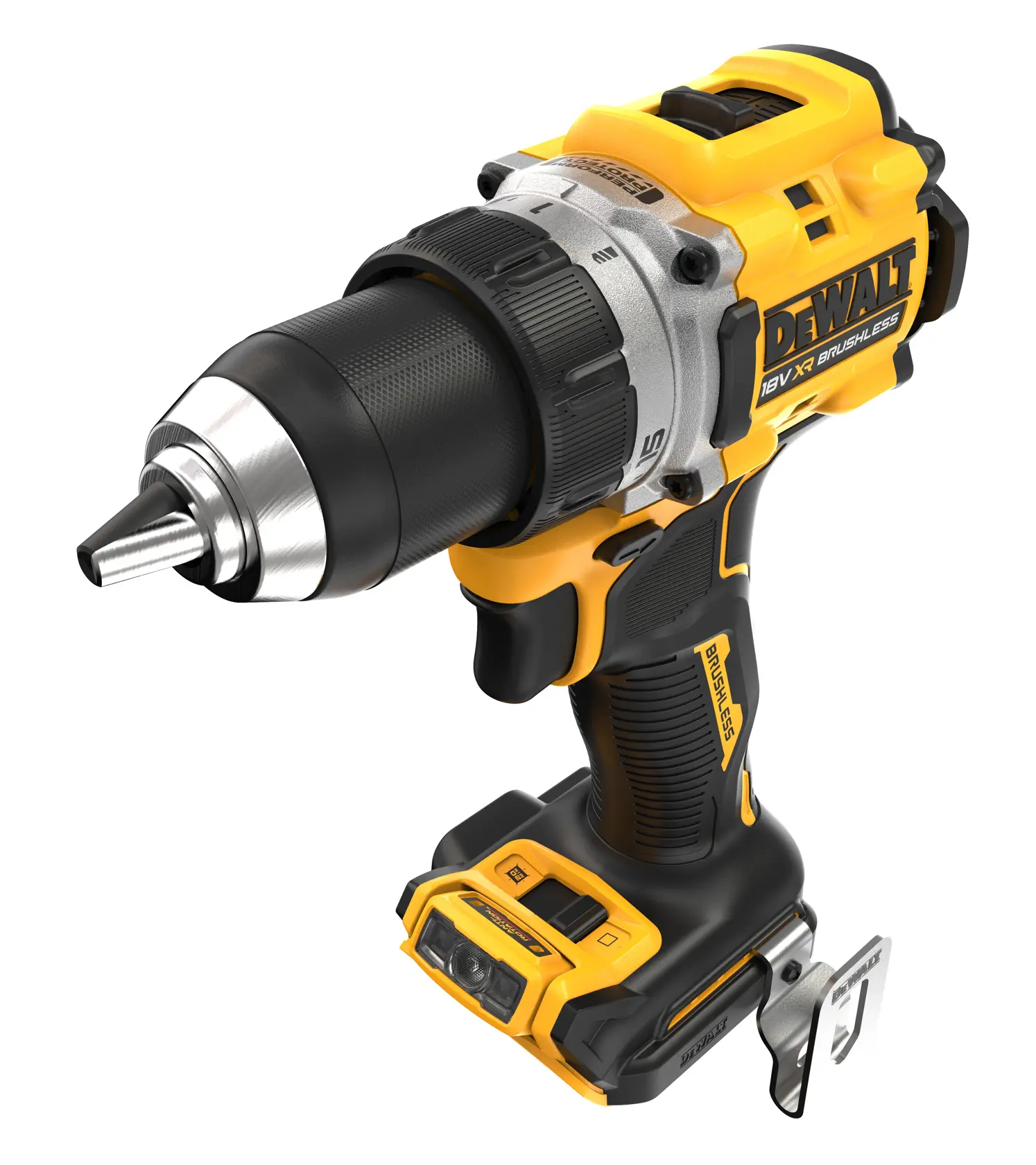 Trapano avvitatore compatto 2 velocità XR 18v brushless - solo corpo macchina