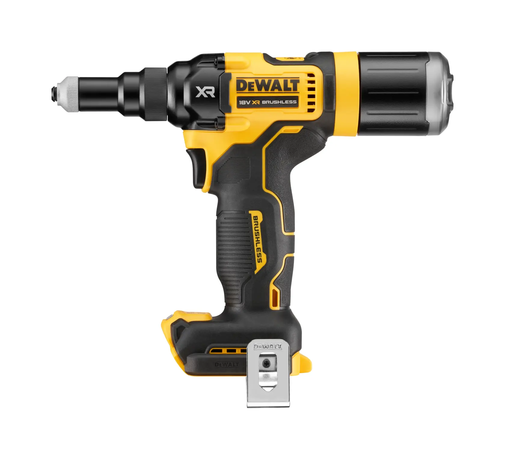 Rivettatrice 4.8mm XR 18V BRUSHLESS Forza di trazione 10Kn, meccanismo a circolazione di sfere - solo corpo macchina