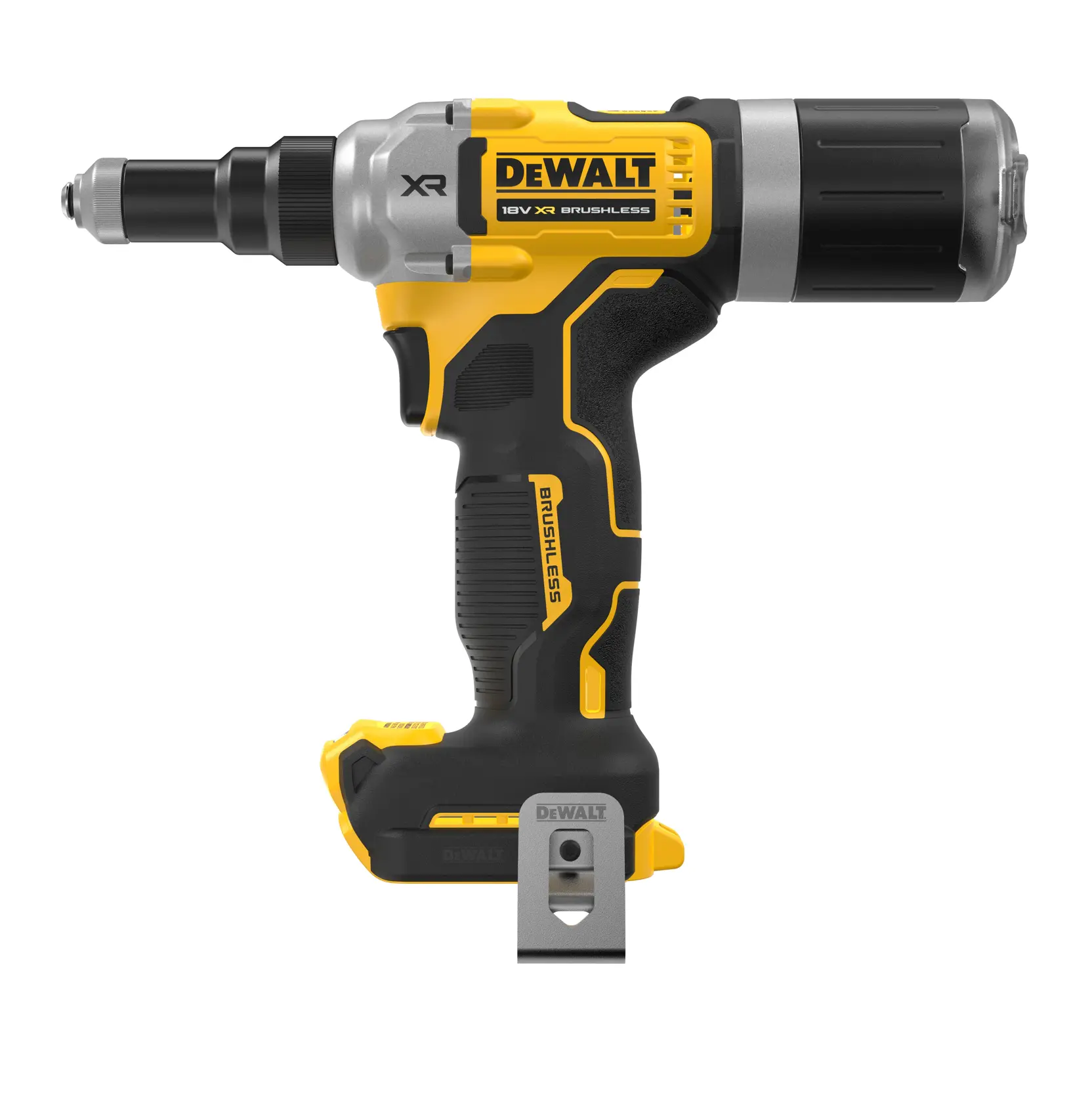 Rivettatrice 6.4mm XR 18V BRUSHLESS Forza di trazione 20Kn, meccanismo a circolazione di sfere - solo corpo macchina
