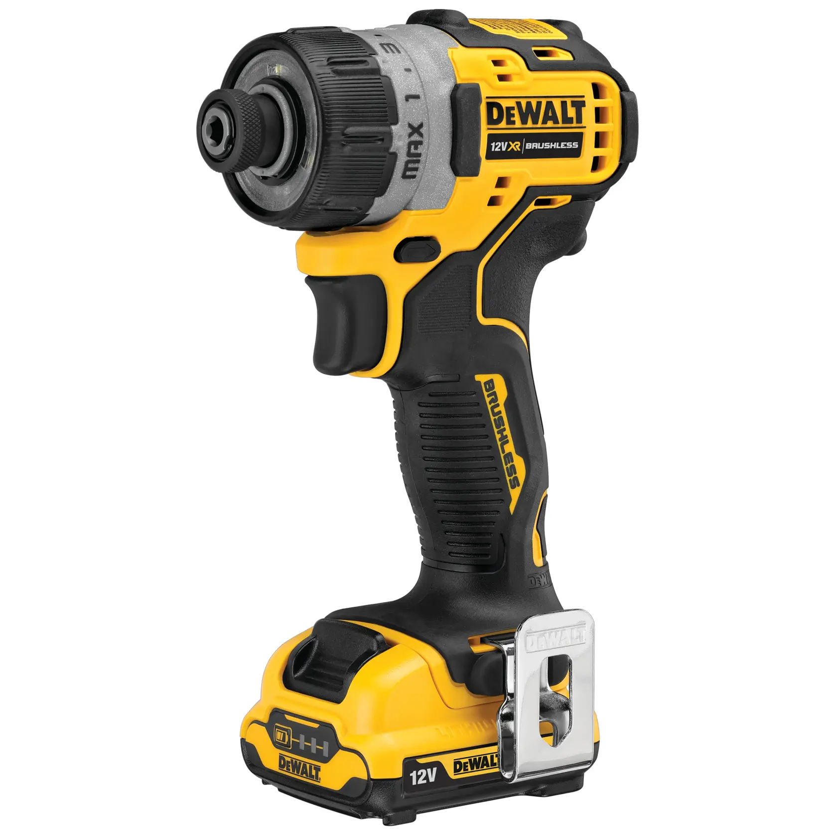 Trapano avvitatore Compatto Attacco 1/4" XR 12V 2x2.0Ah