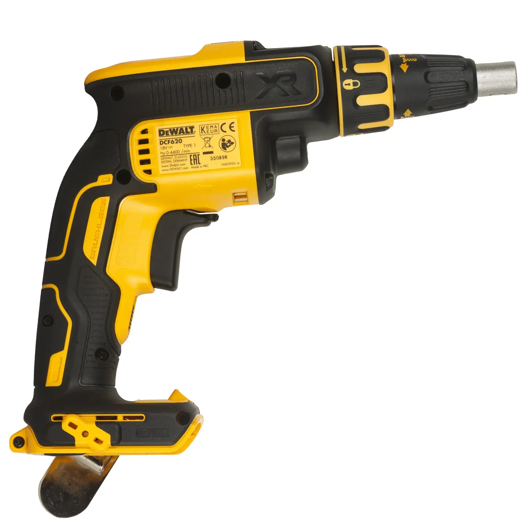 Avvitatore per cartongesso 18V XR Brushless - (Solo corpo macchina)