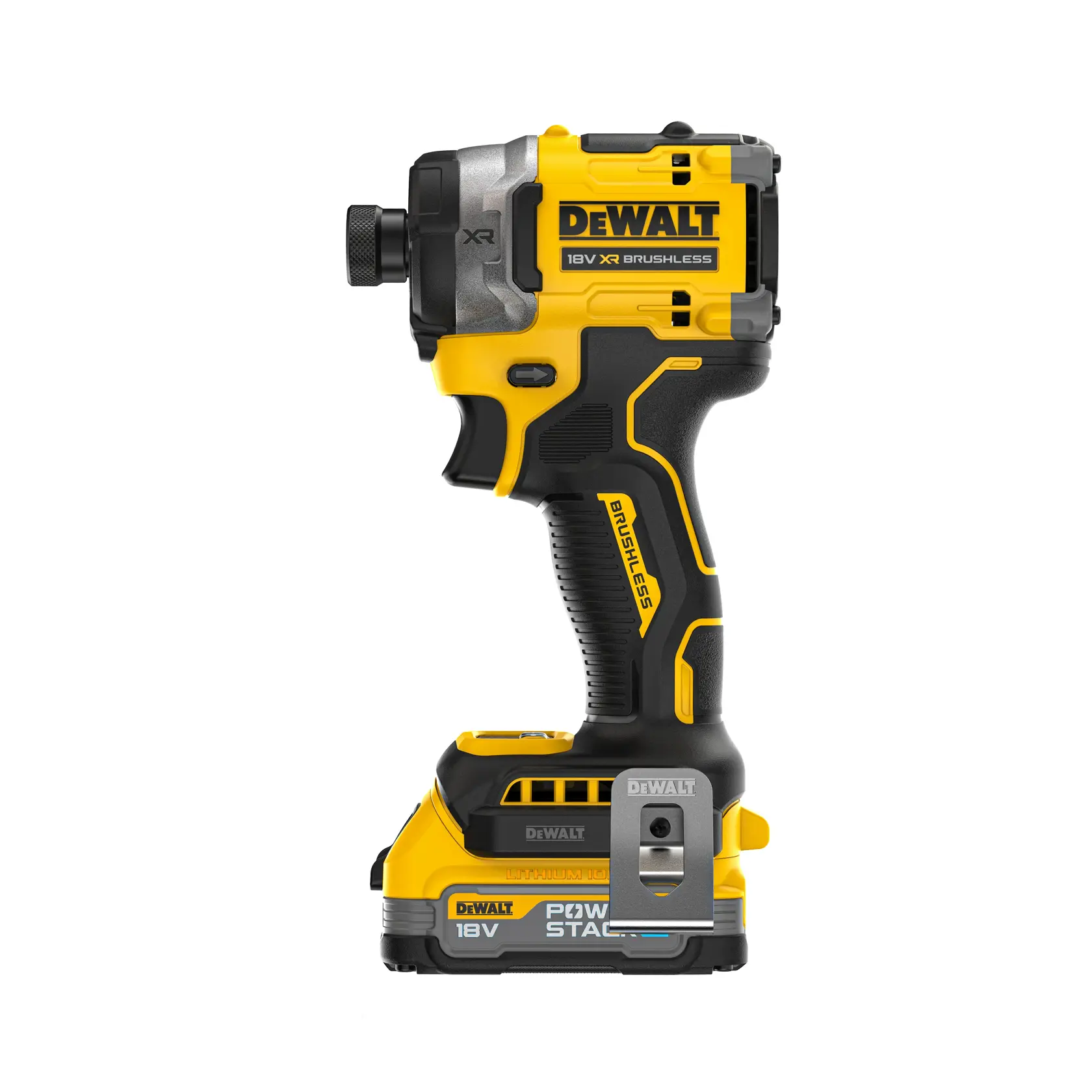 Avvitatore ad impulsi compatto 3 velocità 18V XR BRUSHLESS attacco 1/4" 282Nm - 2 x XR Litio POWER STACK