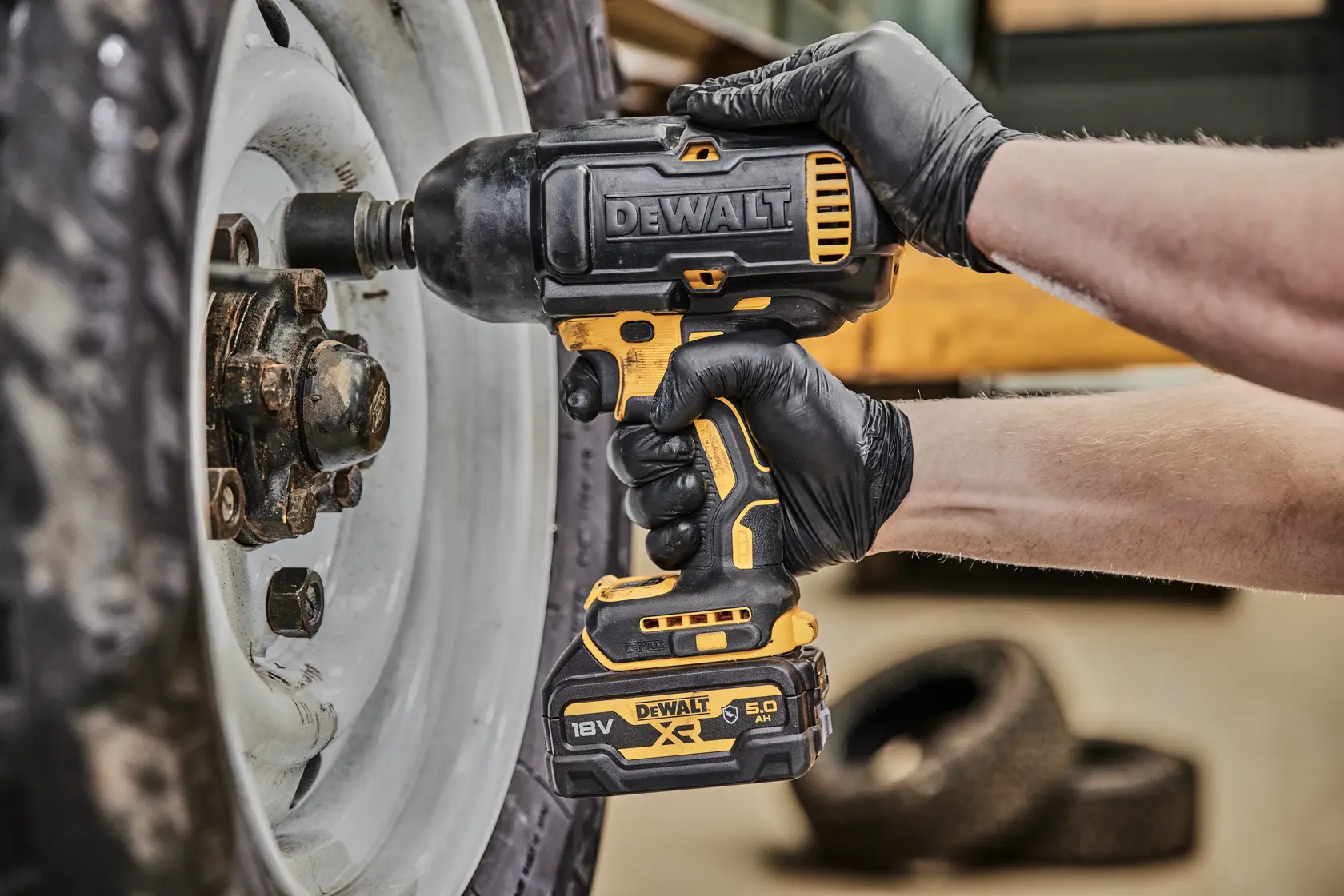 Avvitatore ad impulsi alta potenza 1/2" (Hog Ring) Brushless (4 modalità) - 2 x 5Ah GFN