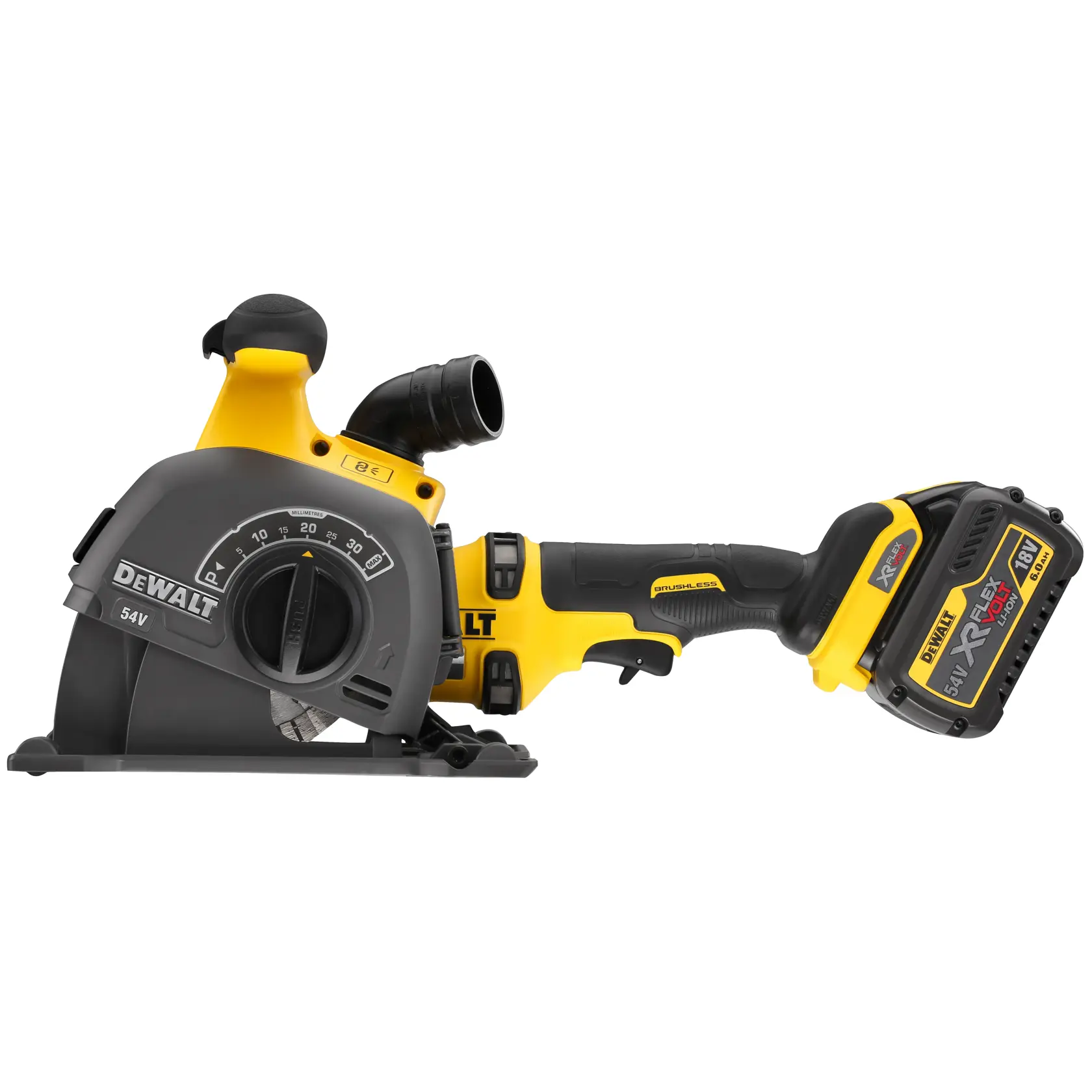 Scanalatrice XR Flexvolt 54V 2 x FV 6.0Ah