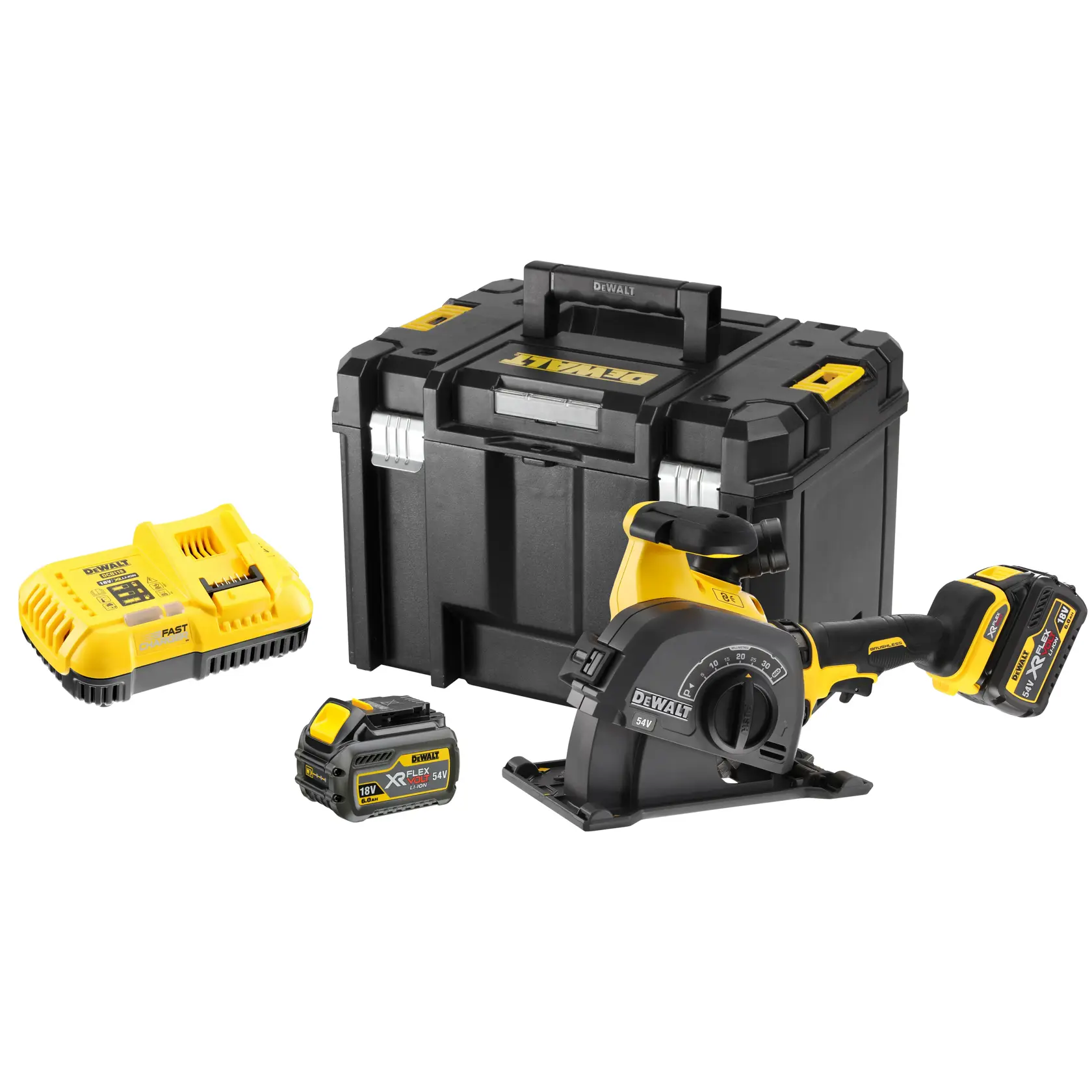 Scanalatrice XR Flexvolt 54V 2 x FV 6.0Ah