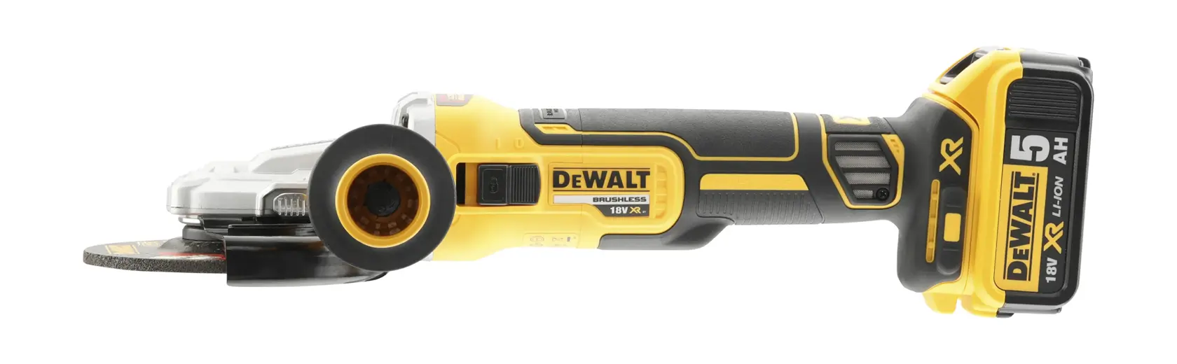 Smerigliatrice angolare DEWALT® 18V XR® Brushless da 125mm (Corpo macchina)