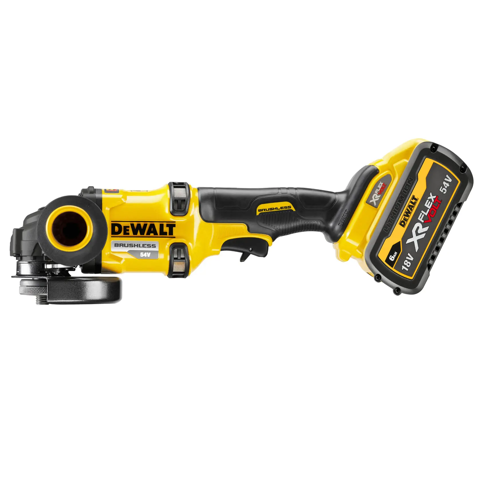Smerigliatrice angolare 125 mm 54V XR FLEXVOLT 2 X 6Ah