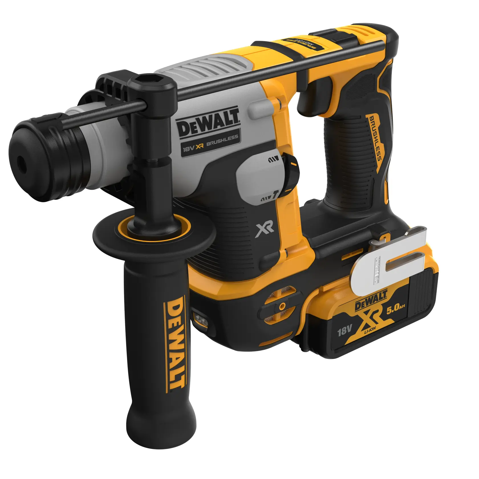 Trapano a percussione SDS Plus 18V XR Brushless 16mm - 2 x 5Ah