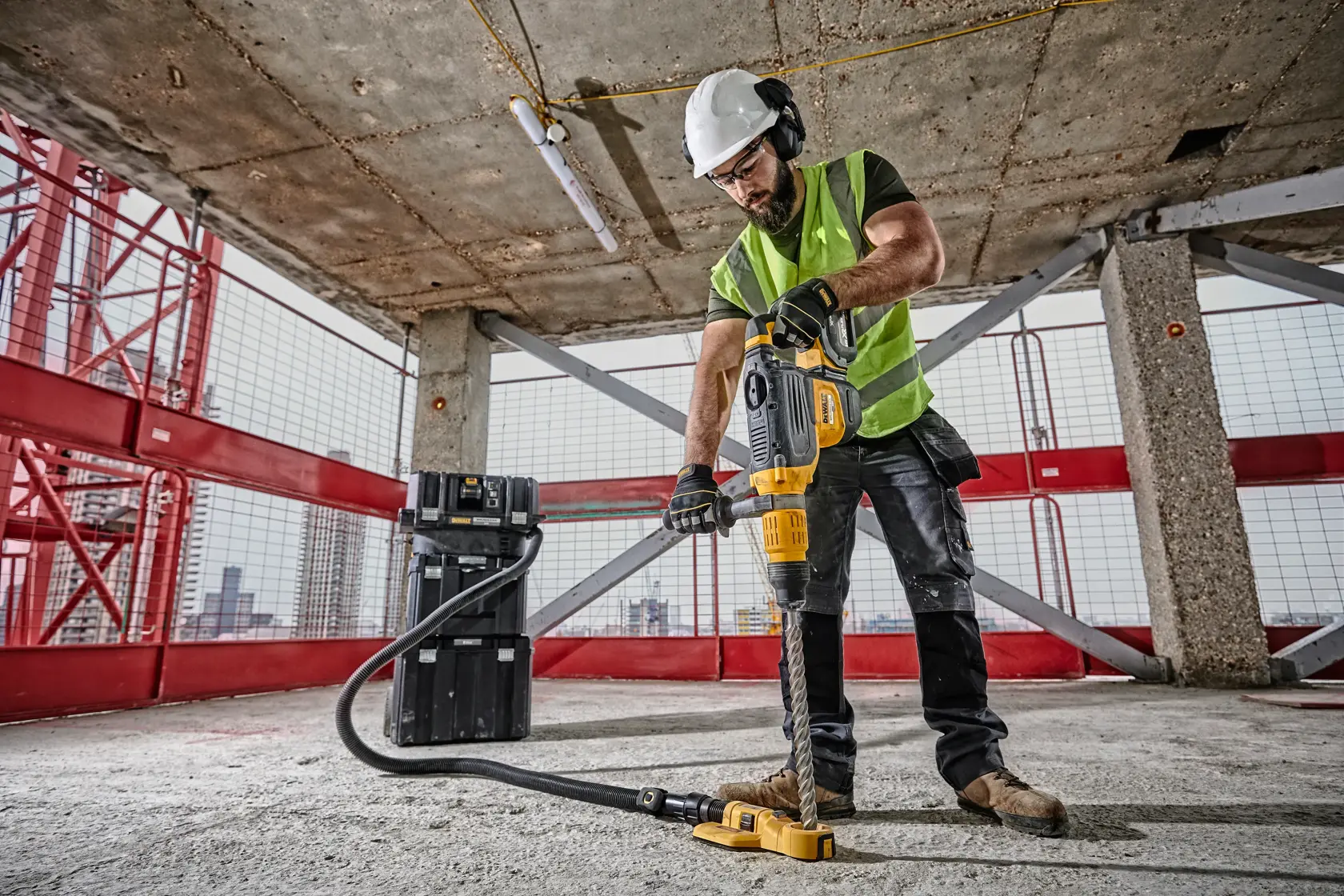 Martello Demo-perforatore 52mm 19.4J XR Flexvolt 54V 2 x FV 12.0Ah