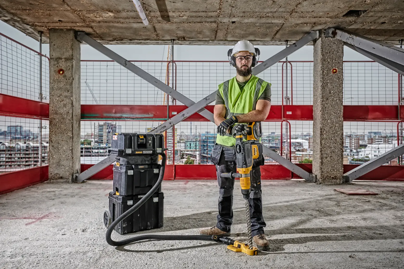 Martello Demo-perforatore 52mm 19.4J XR Flexvolt 54V 2 x FV 12.0Ah
