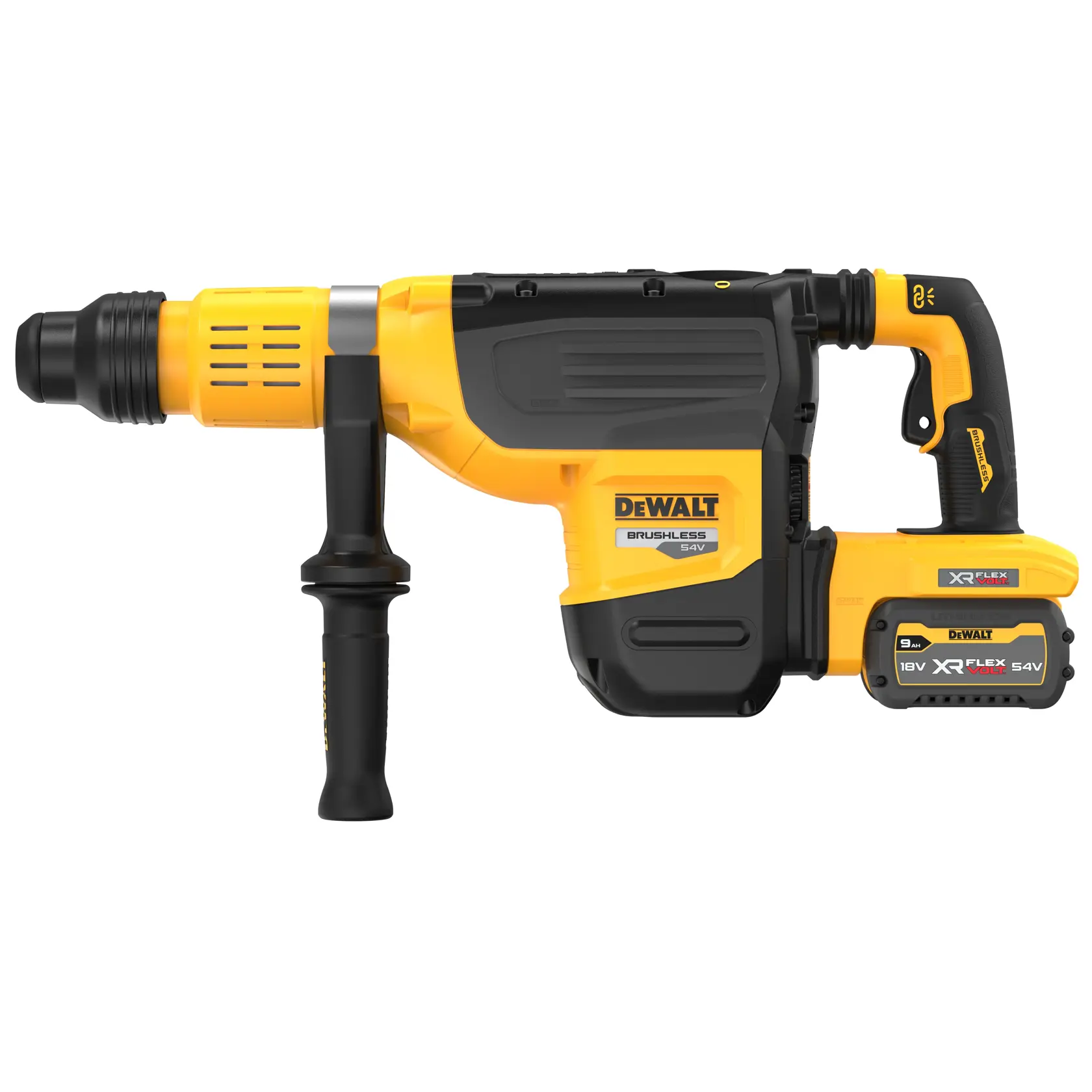 MARTELLO DEMO-PERFORATORE SDS-MAX 54V XR FLEXVOLT 52mm x - 2 X 9Ah