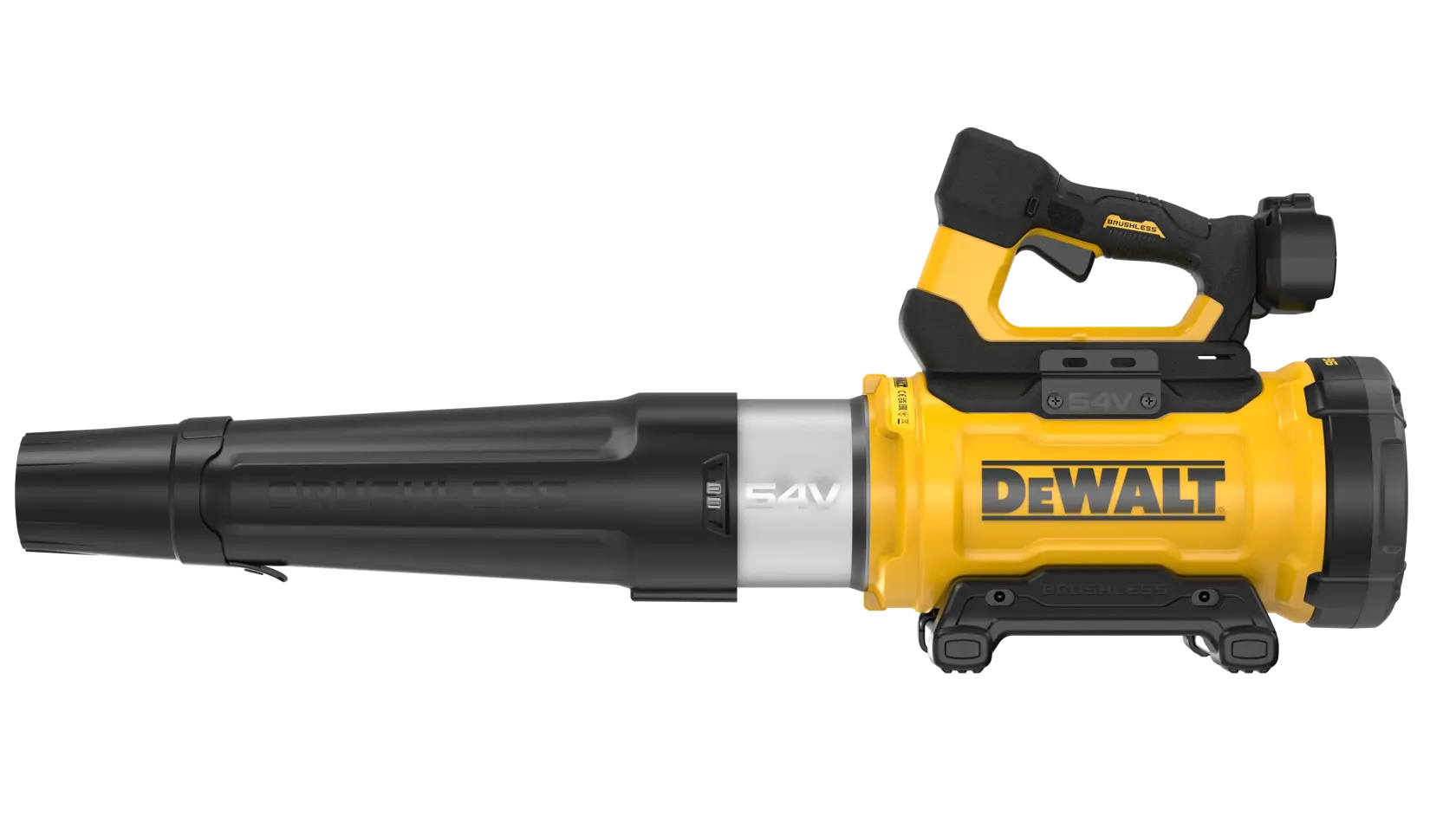Soffiatore assiale XR Flexvolt 54V, motore BRUSHLESS, Modalità TURBIO, Portata massima 21.5 m3/min, Velocità 280km/h,. Senza batteria e caricabatteria.