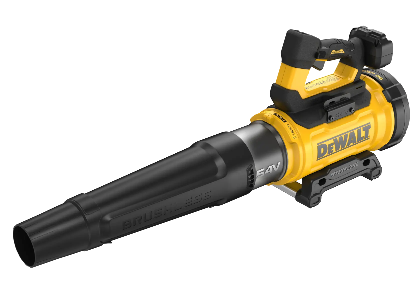 Soffiatore assiale XR Flexvolt 54V, motore BRUSHLESS, Modalità TURBIO, Portata massima 21.5 m3/min, Velocità 280km/h,. Senza batteria e caricabatteria.