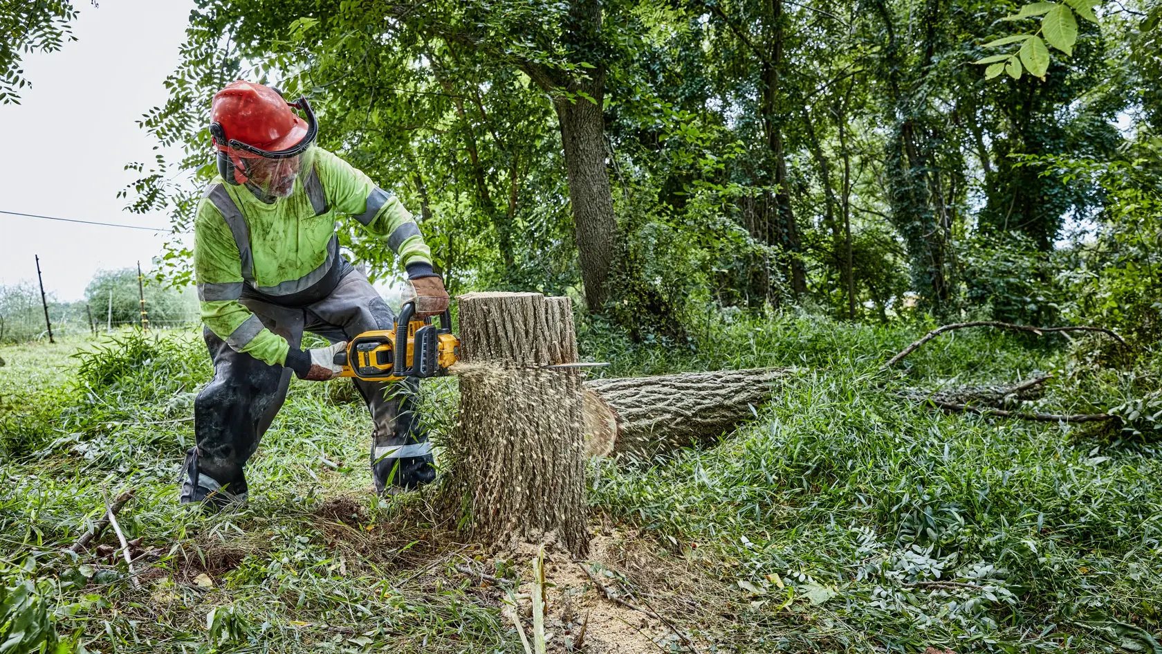 Elettrosega DEWALT® 54V XR® FLEXVOLT® con barra da 45cm (Corpo macchina)