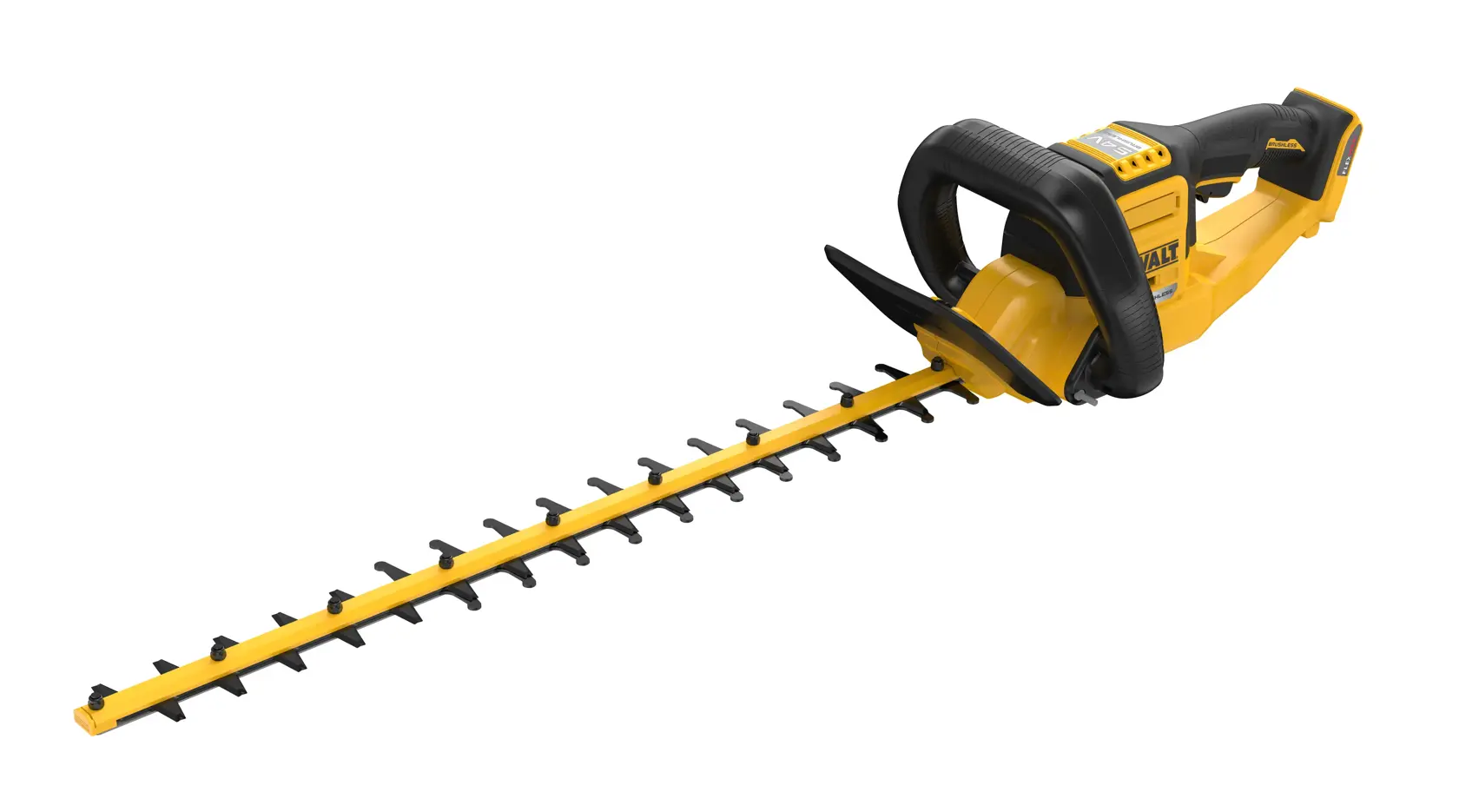 Tagliasiepi lama 65cm XR Flexvolt 54V, motore BRUSHLESS, lame a doppia azione da 65cm, passo lama 31mm. Senza batteria e caricabatteria.