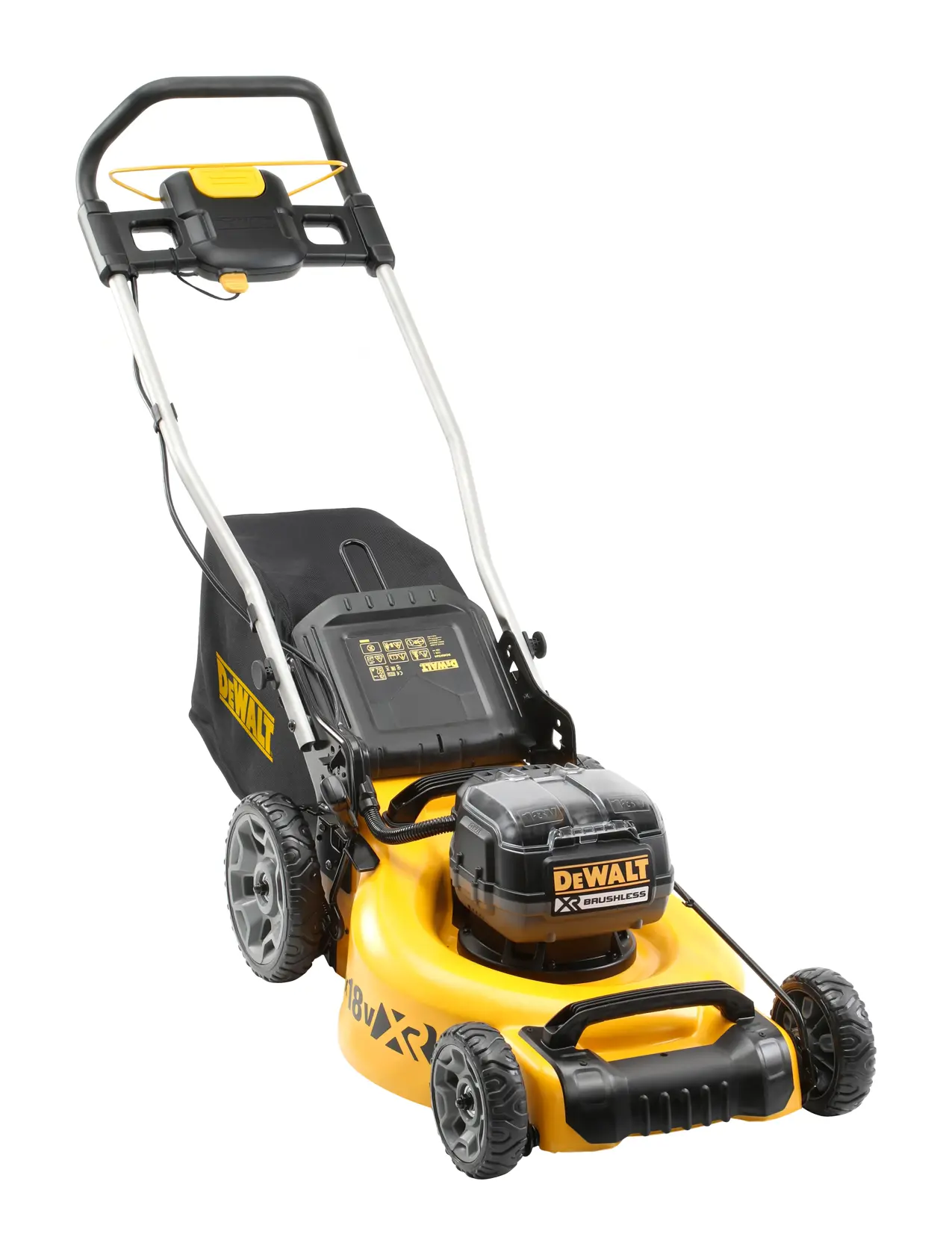 Rasaerba DEWALT 2x18V XR - Unità senza batteria e caricabatterie