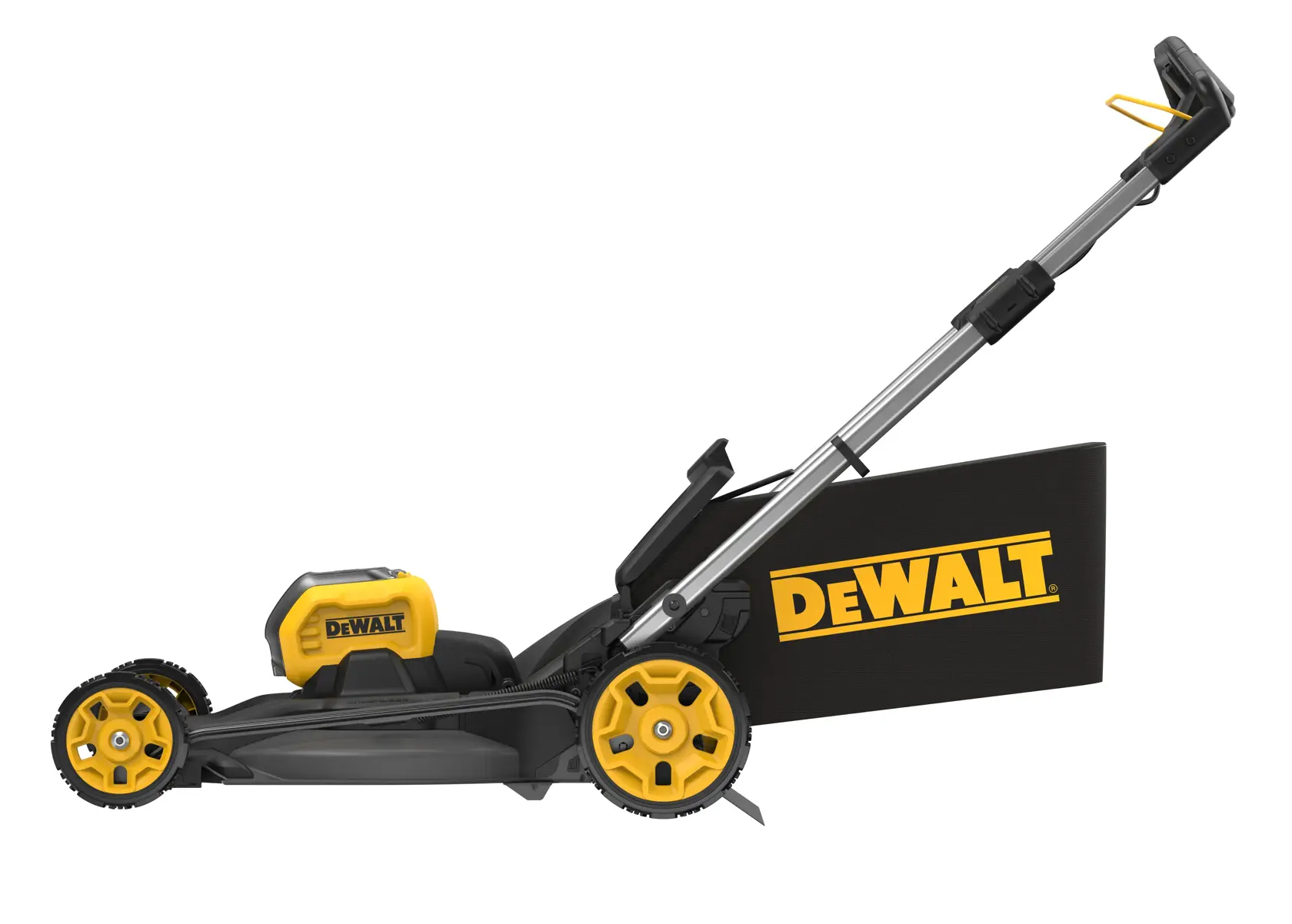 Rasaerba a spinta XR FV 54V, motore BRUSHLESS, ampiezza taglio 53cm Ø 53 cm ad alta efficienza, Motore brushless autosensing a trasmissione diretta. Senza batteria e caricabatteria.
