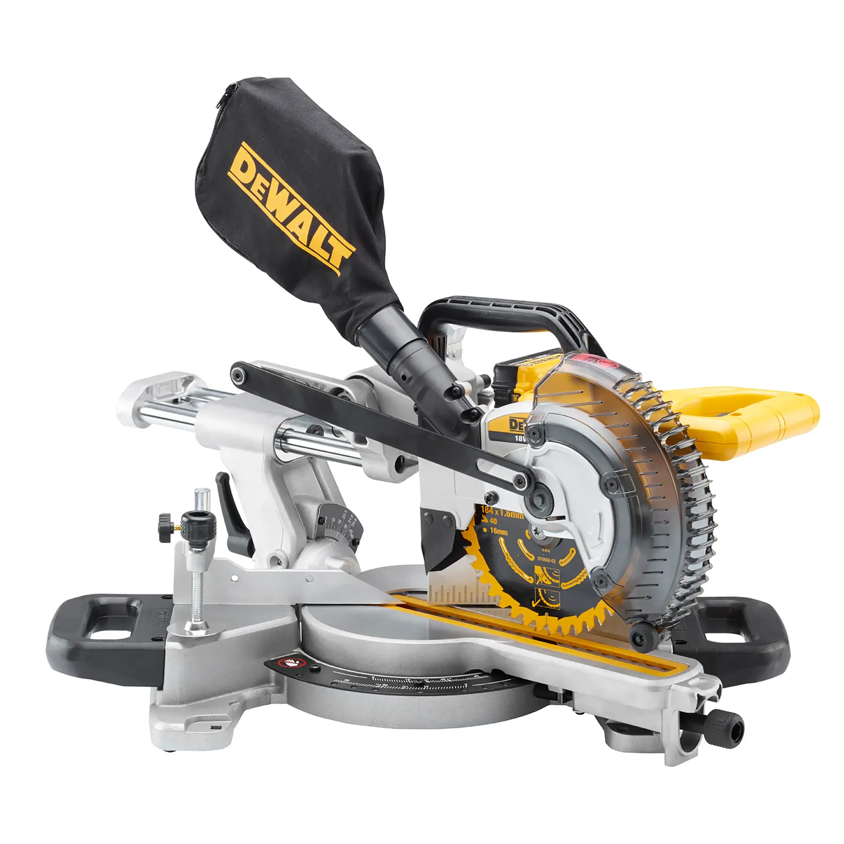 Troncatrice 184mm XR Litio 18V (senza batterie)
