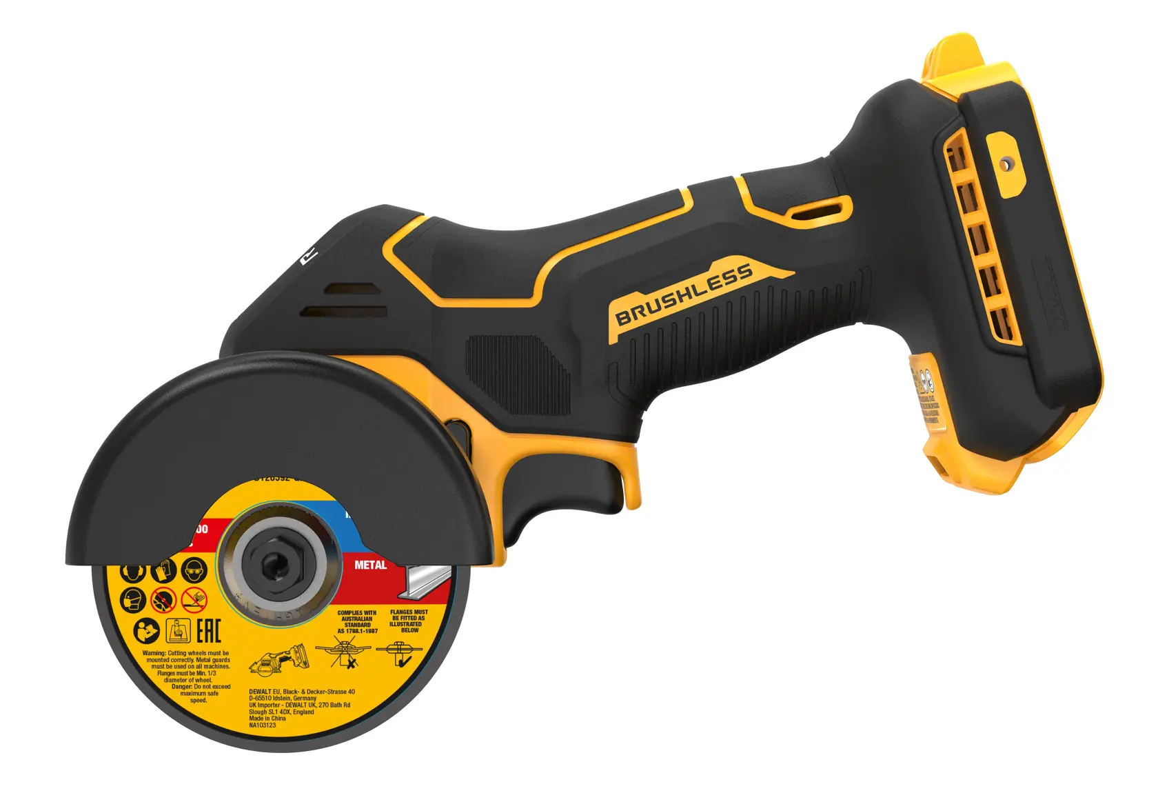 Minitroncatrice 76mm 18V XR Solo corpo macchina