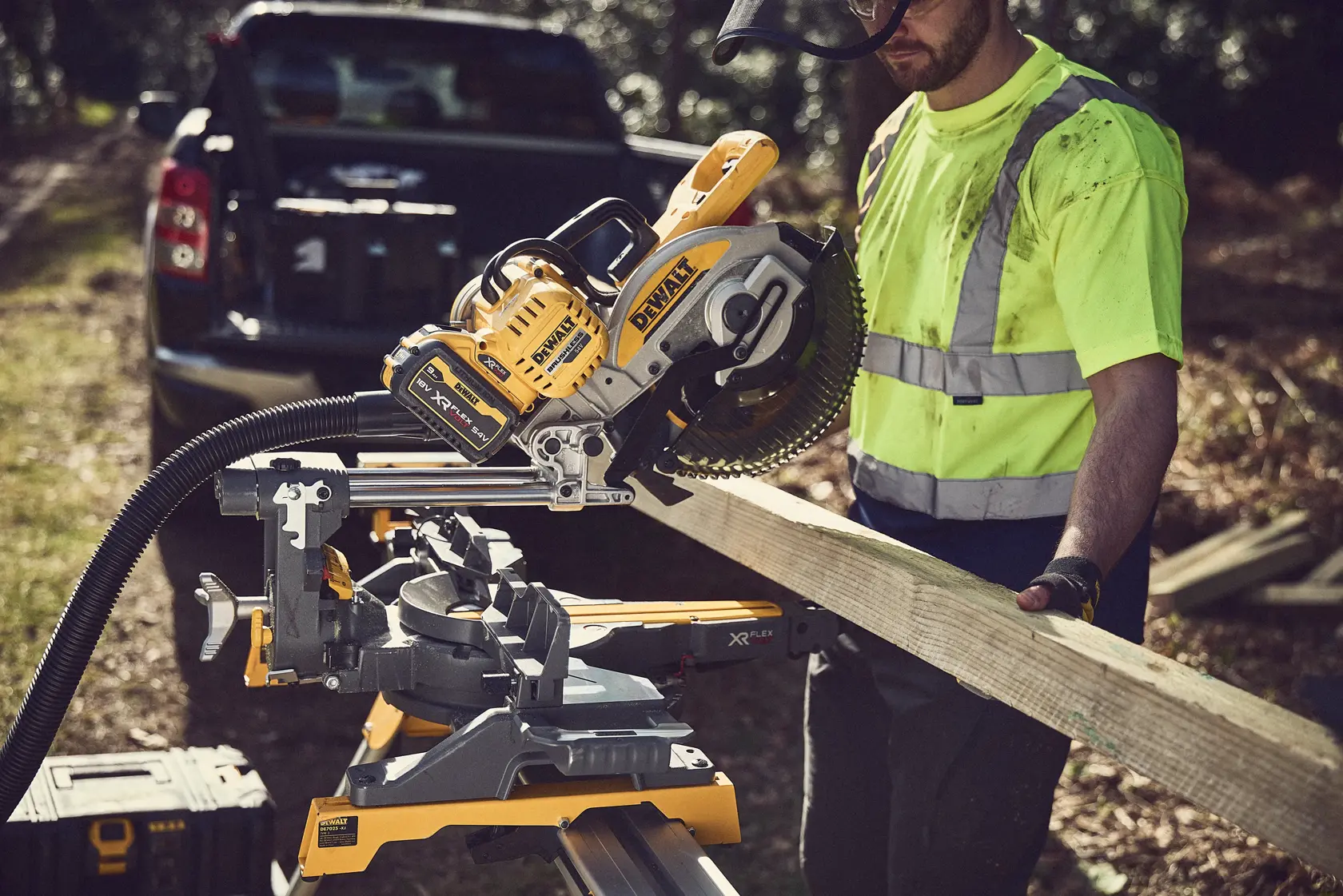 Troncatrice 54V XR FLEXVOLT 250mm - Unità nuda