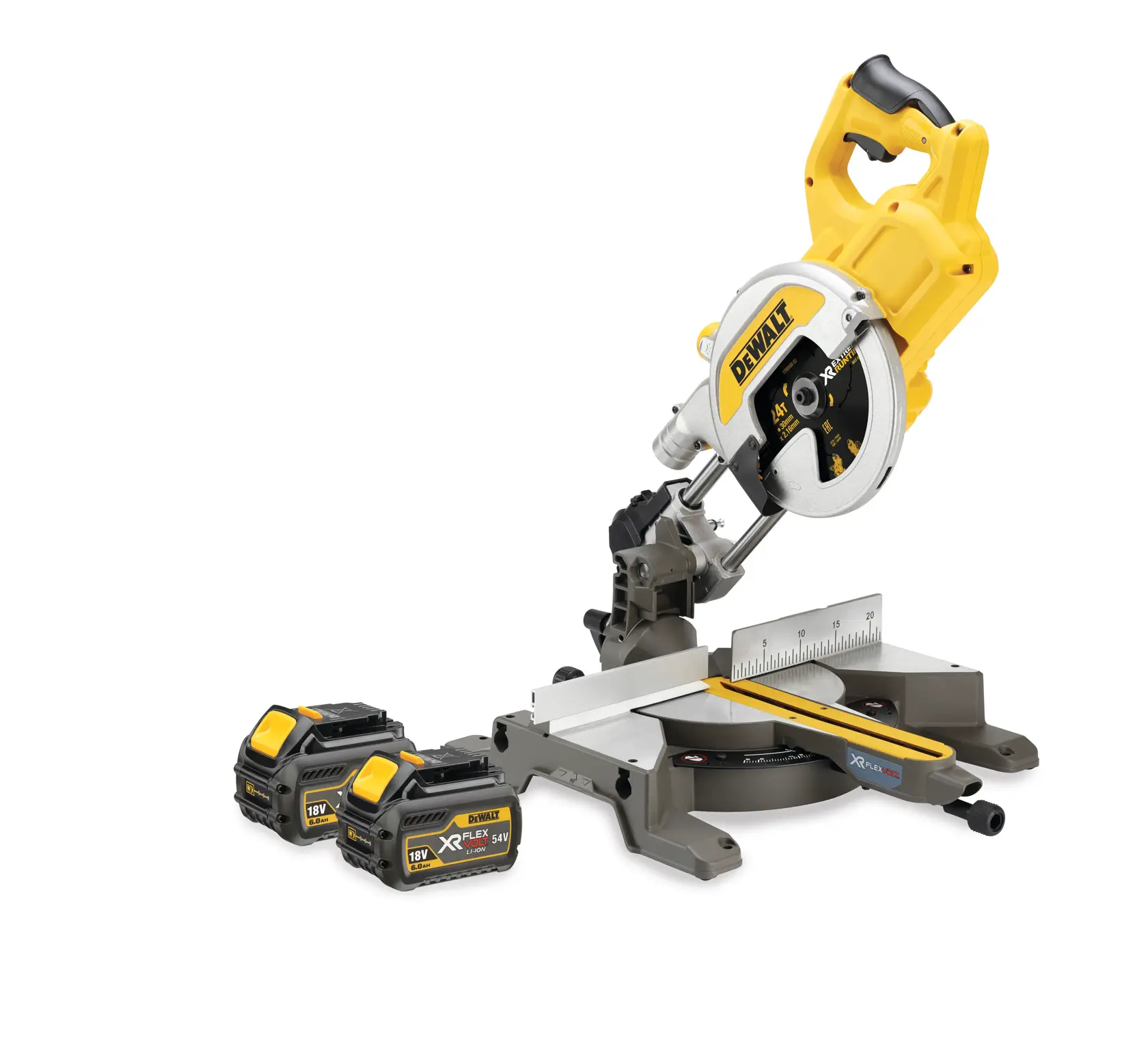 Troncatrice 216mm XR FLEXVOLT 54V 6.0Ah BRUSHLESS