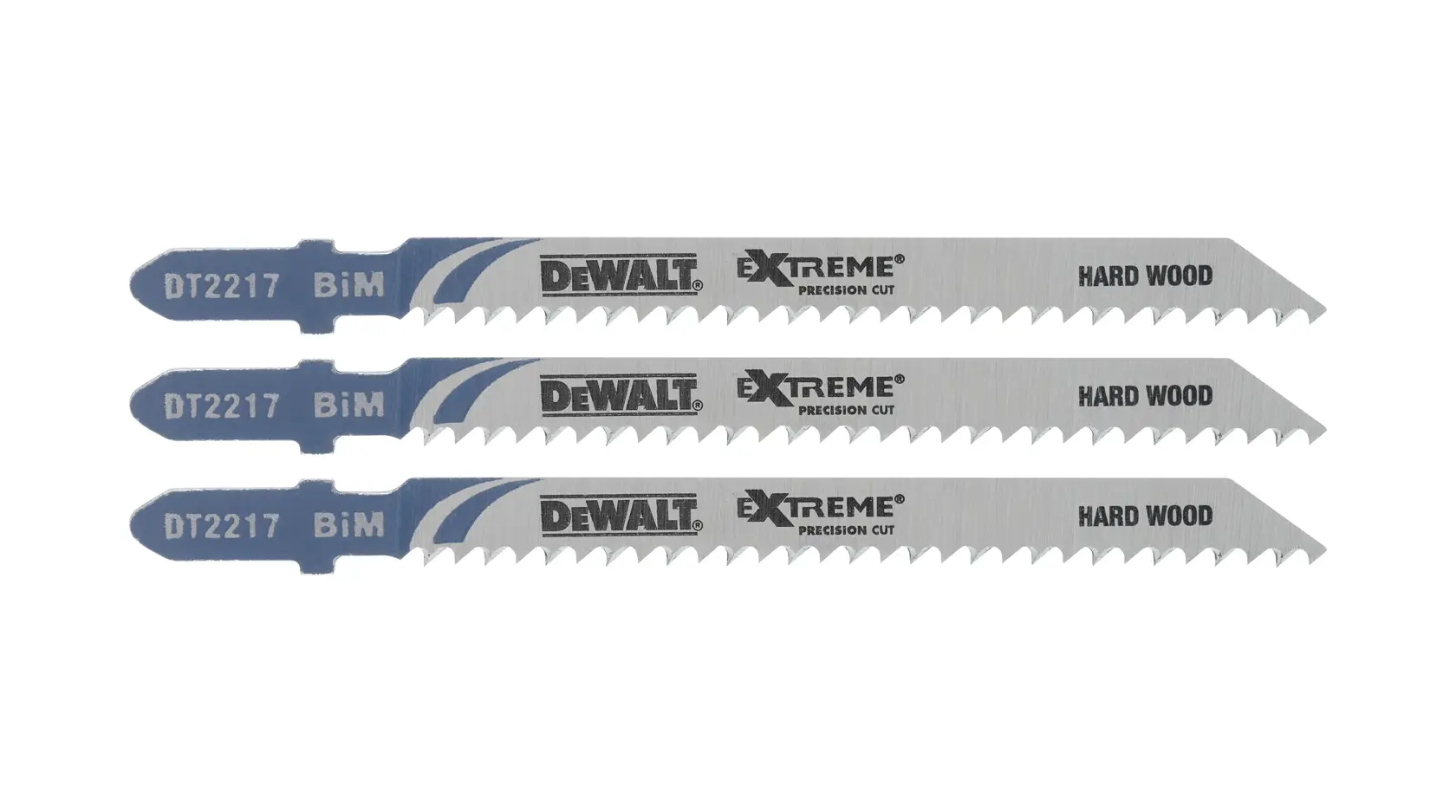 Graphique montrant la marque DEWALT XTREME Sub-Compact Series avec le slogan 'Compact et performance garantie' sur un fond jaune.