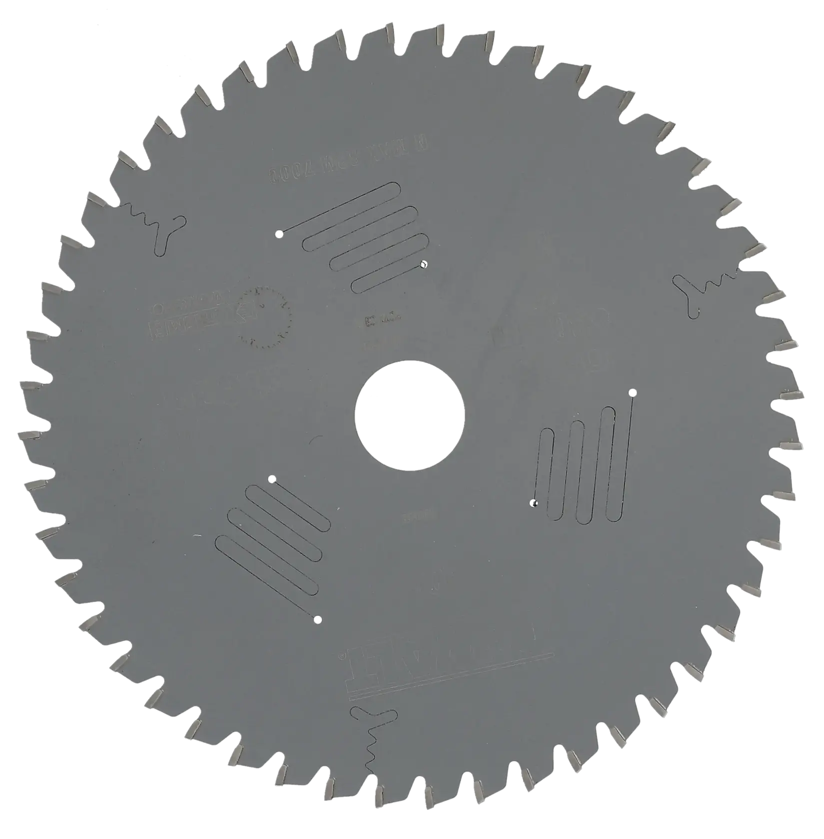 Disco DEWALT DT4320 con denti affilati e foro centrale, ideale per tagli precisi.