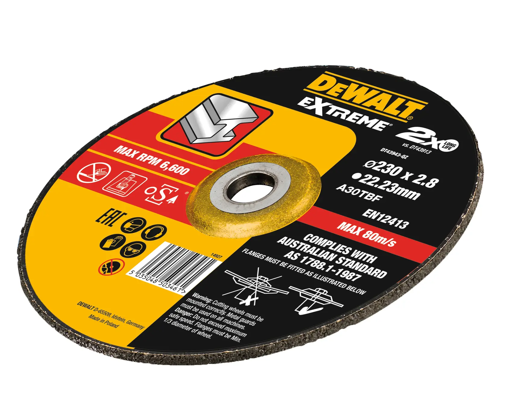 Taglio a disco legato EXTREME® 230mm x 3,0mm X 22,23mm
