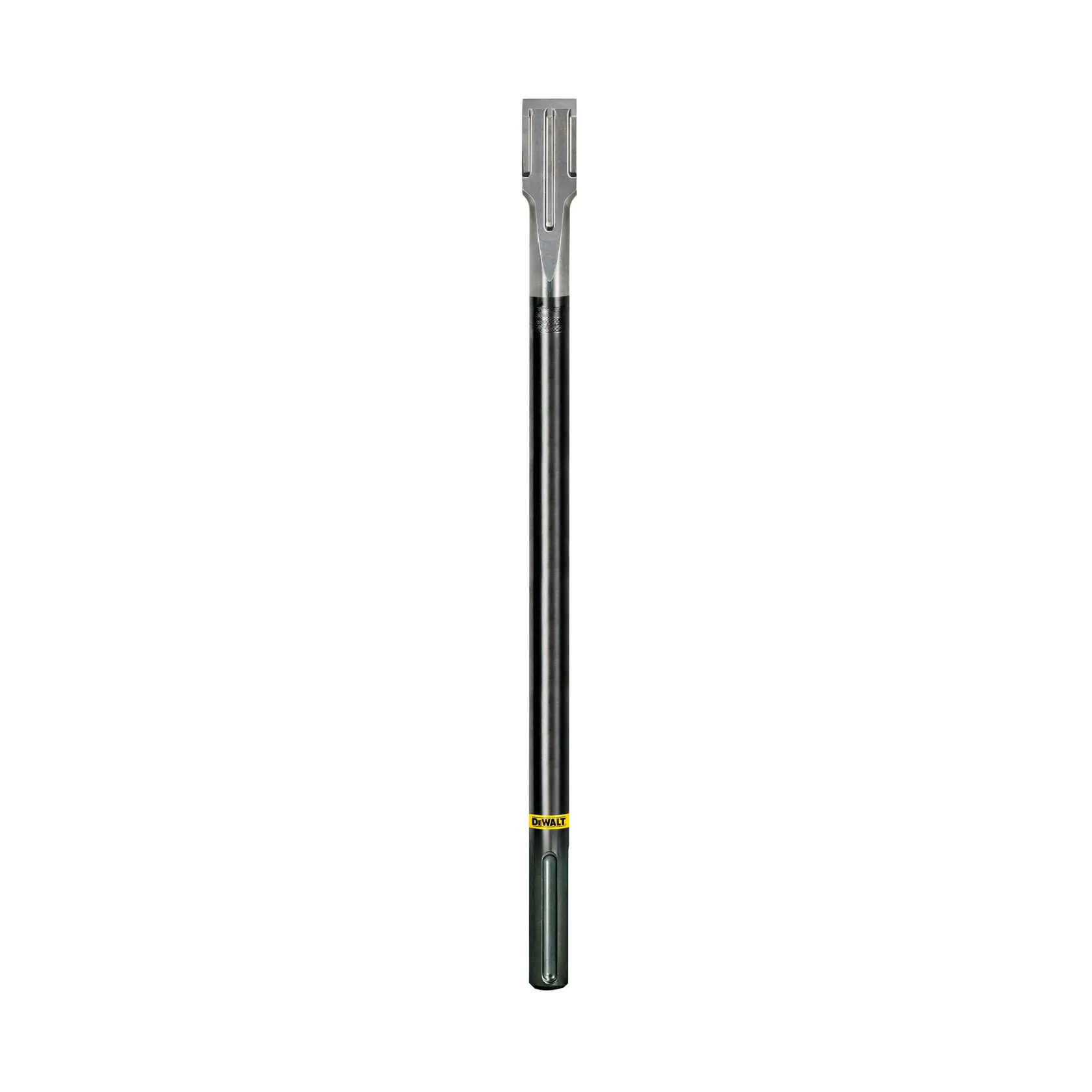 DEWALT DT6811 scalpello piatto lungo SDS-Max per demolizione e muratura, finitura nera e argento.