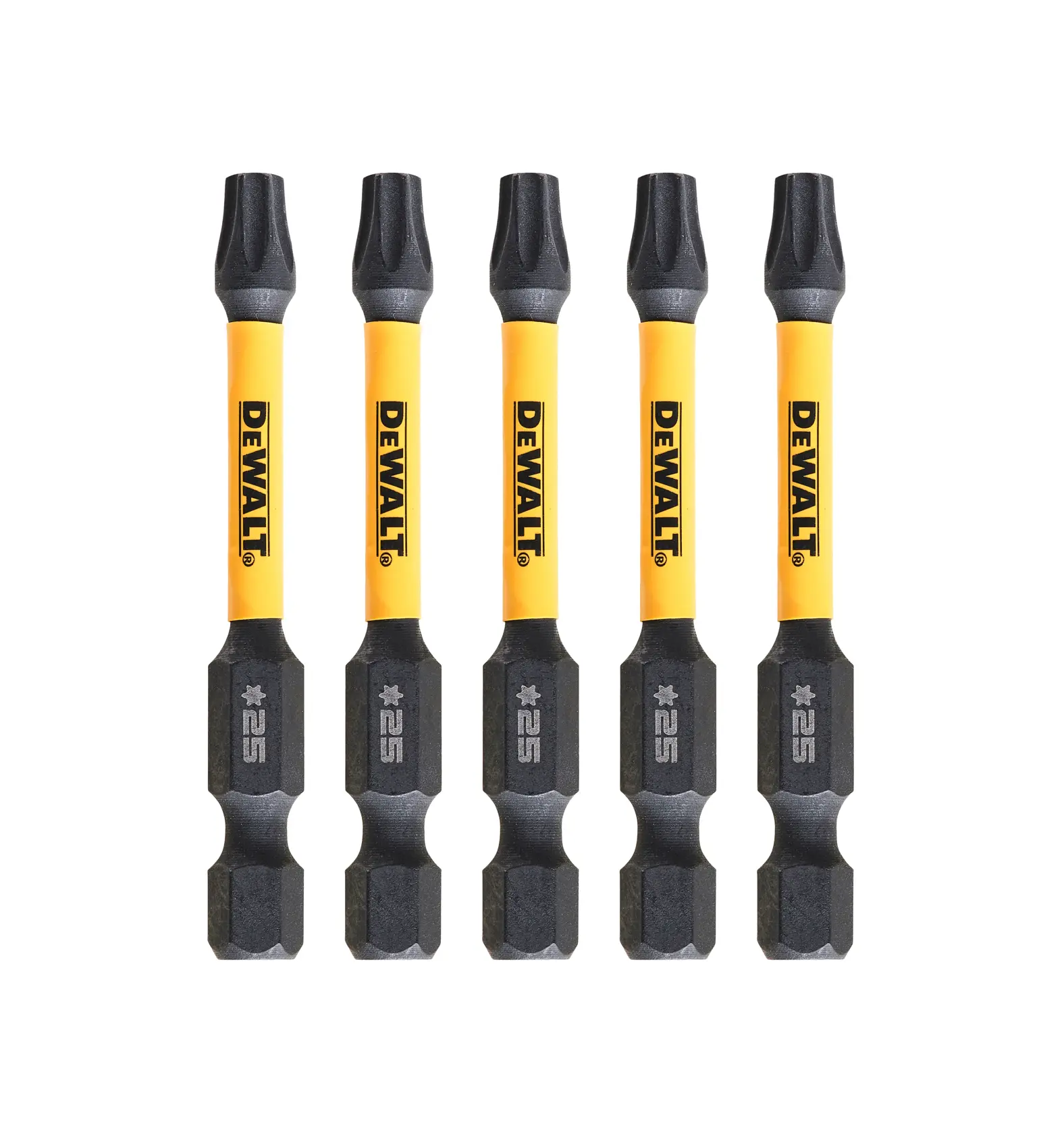 DEWALT FLEXTORQ screwdriving bits demo. SKUs: DT70534T, DT70569T, DWAF2TX20IR3, DT70538T, DT7390T, DT70739T, DT7800T