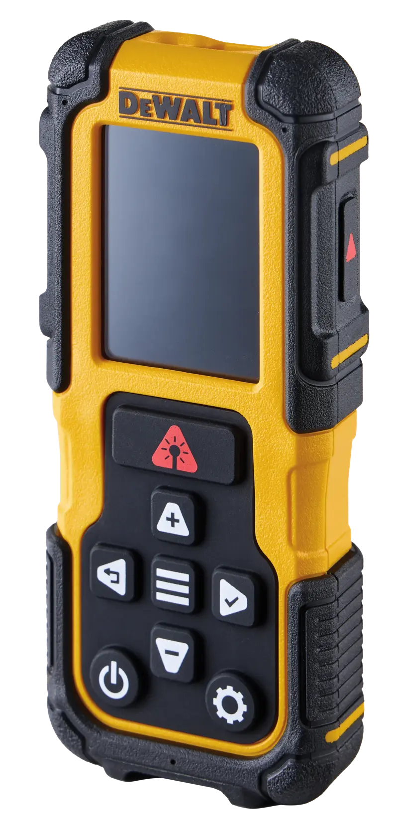 Misuratore di distanze laser 60 metri con batteria al litio ricaricabile. Misura da 0,15 a 60 metri.