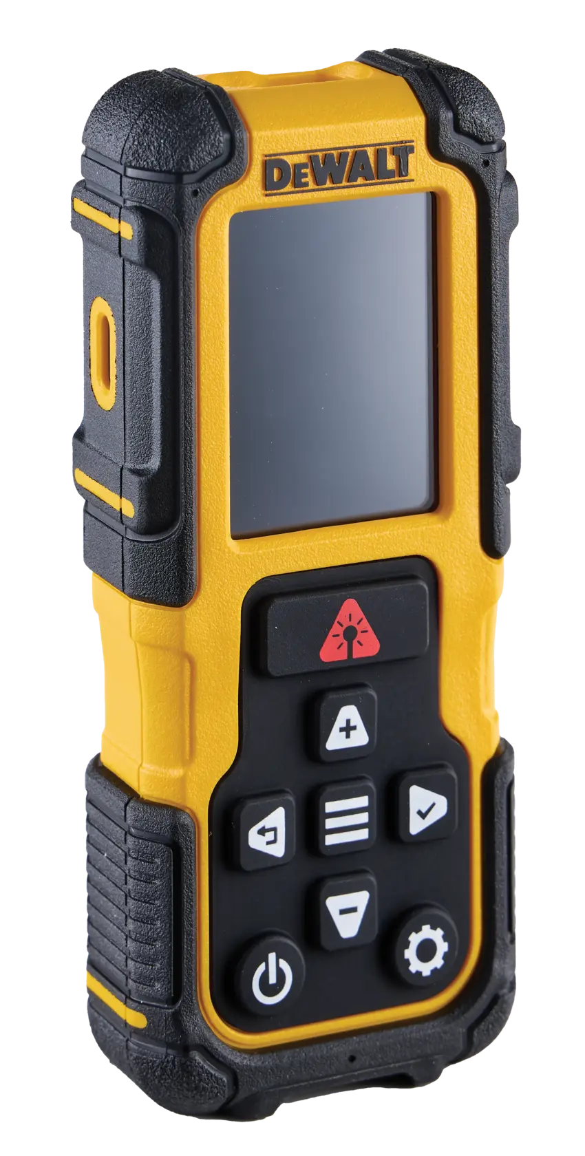 Misuratore di distanze laser 60 metri con batteria al litio ricaricabile. Misura da 0,15 a 60 metri.