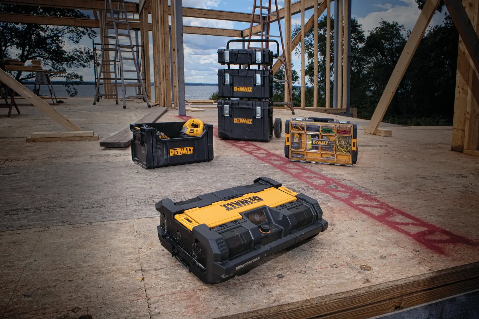 TOUGHSYSTEM™ DS280 RADIO + CARICABATTERIA