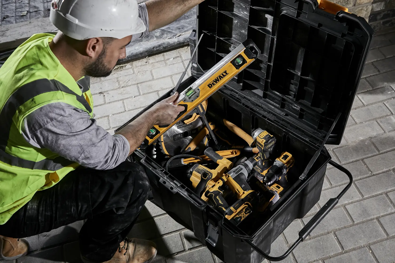 TSTAK™ Baule con ruote 113L con accesso rapido