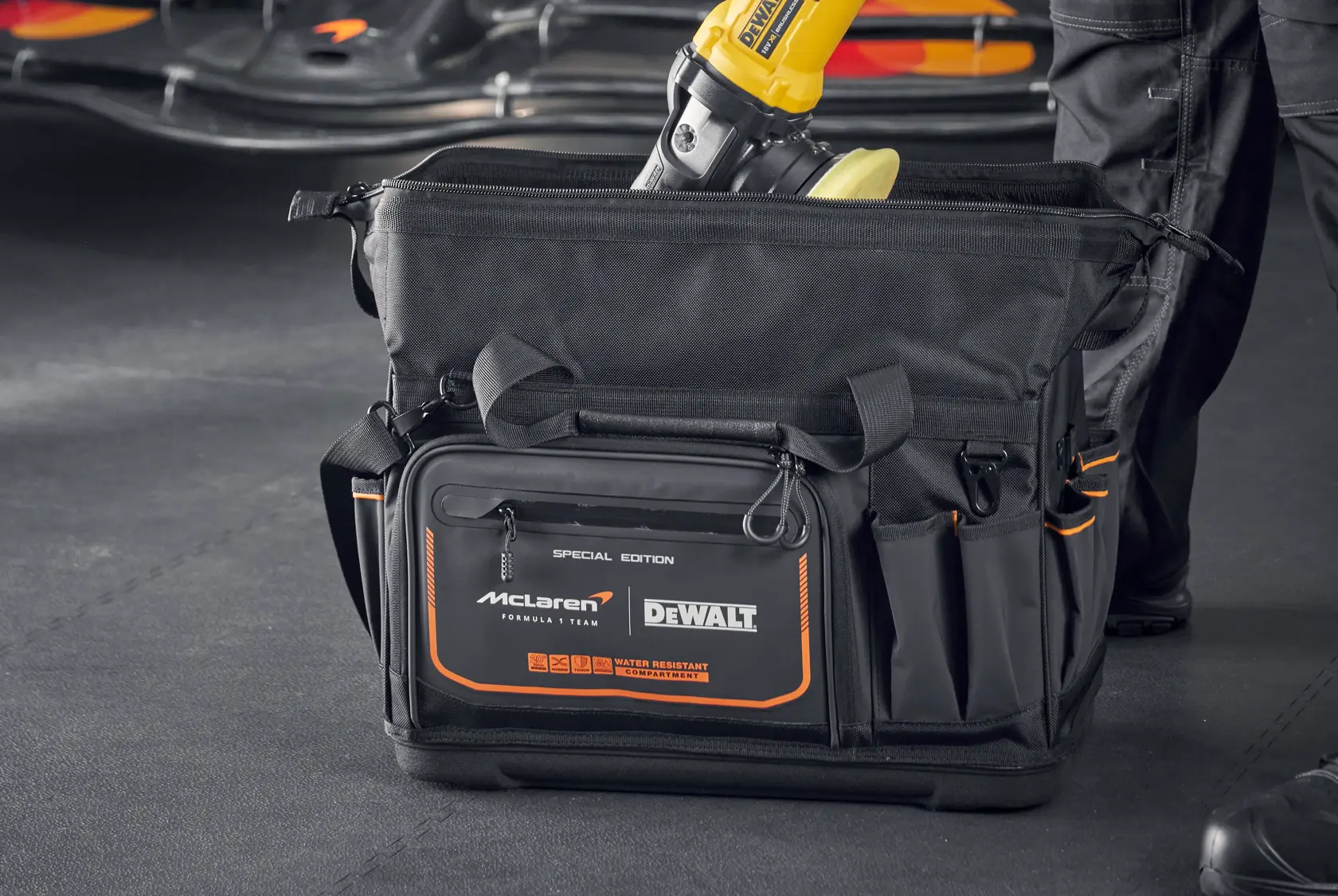 Borsa rettangolare 20'' con tracolla McLaren