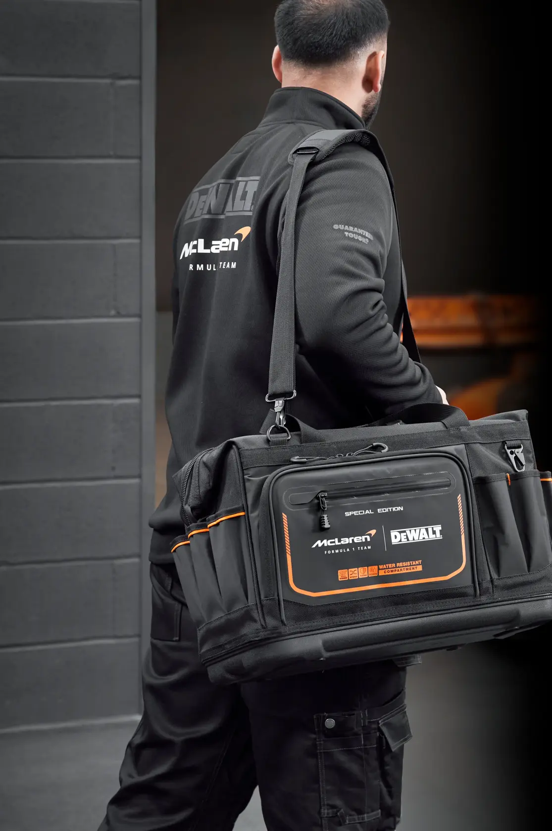 Borsa rettangolare 20'' con tracolla McLaren