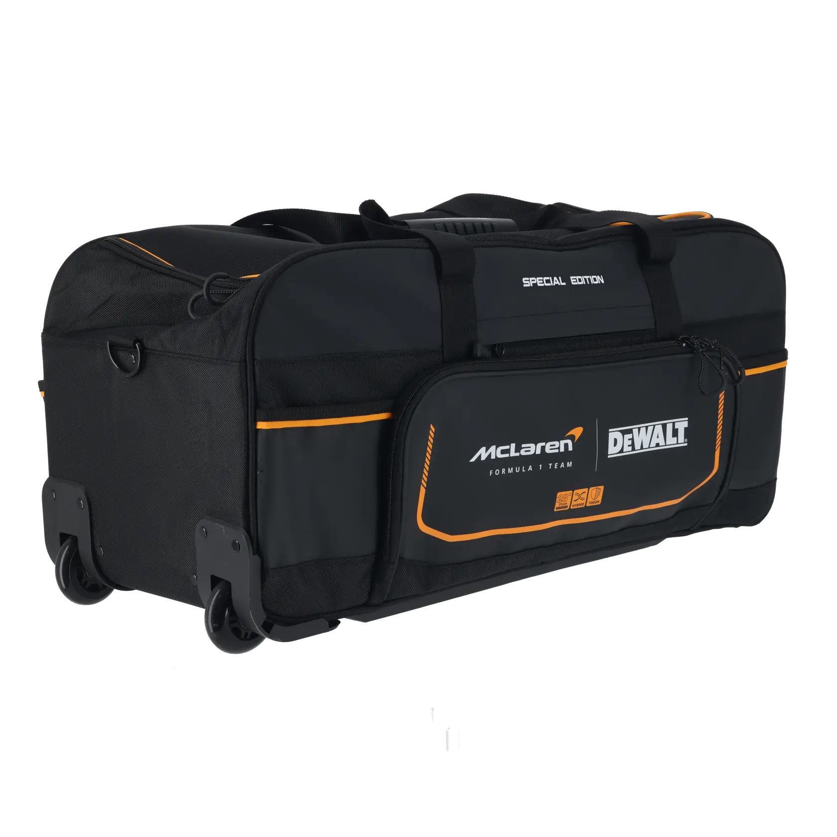 Borsone con ruote e manico telecospico 28'' McLaren